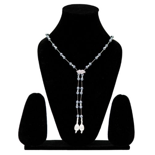 UffbyIsha Elegant Pearl Long Necklace